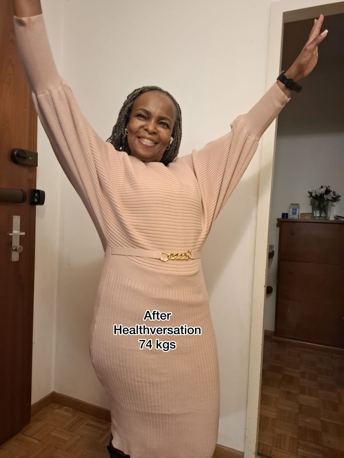 Julia Oyiolo after transformation - Weight Loss