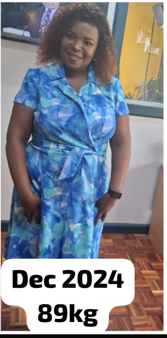 Julia Oyiolo before transformation - Weight Loss