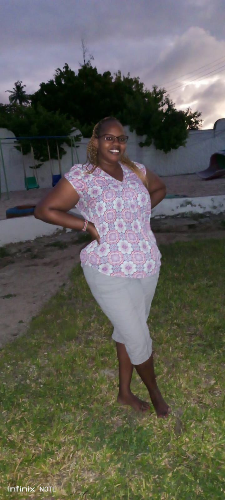 Purity Musyoka before transformation - Weight Loss