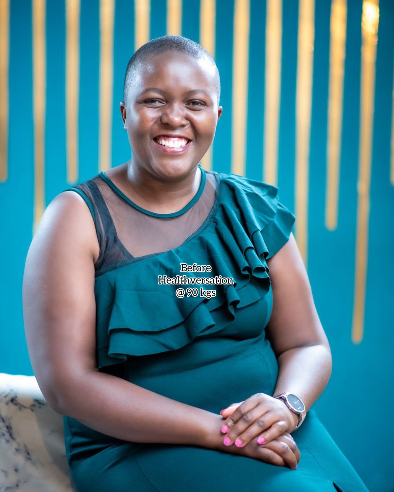 Lucy Njenga before transformation